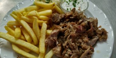 Pullet Pork Griechischer Art
